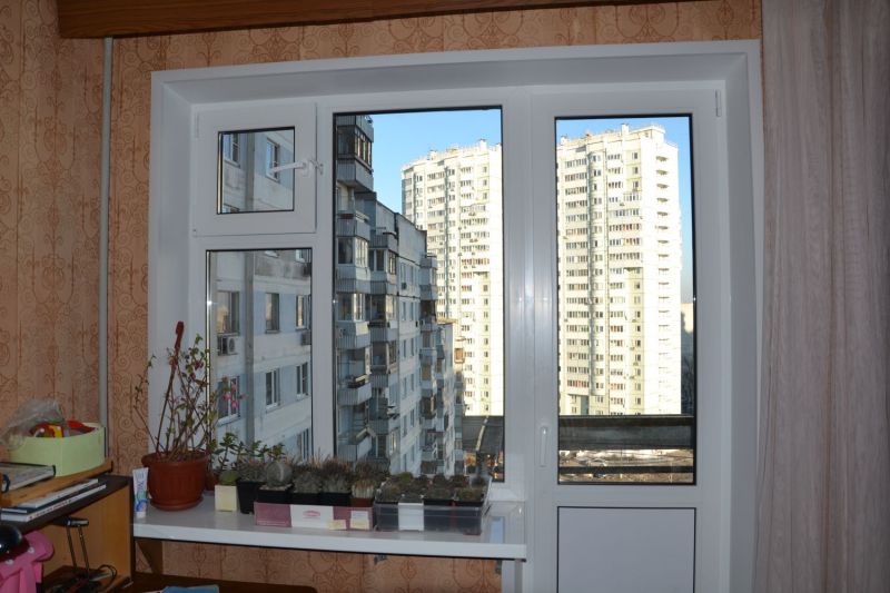 Установленные окна